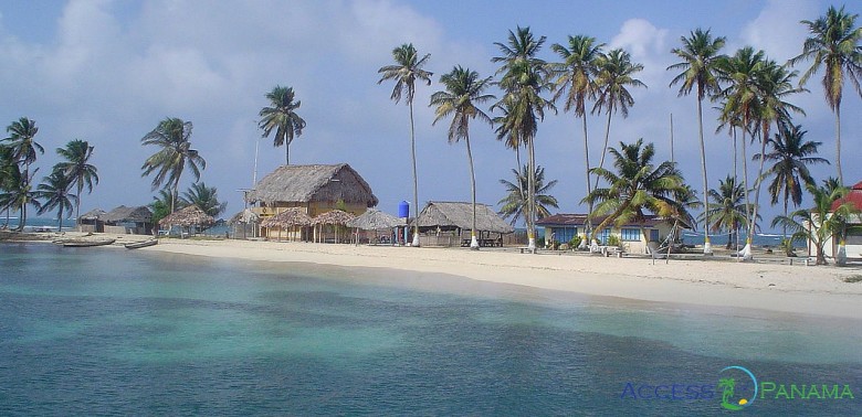 San Blas Islands On San Blas Islands On Panamas Caribbean Coast